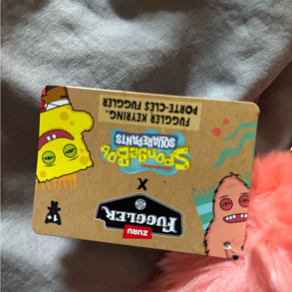 Patrick Star Fuggler Key Chain - Picture 4 of 5